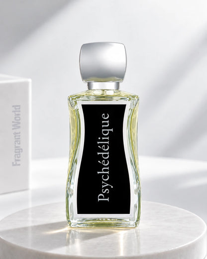 Jovoy Paris PSYCHEDELIQUE | Recreate @visual reference 2 exactly as it is but my fragrance instead of the one in it, very naturally.