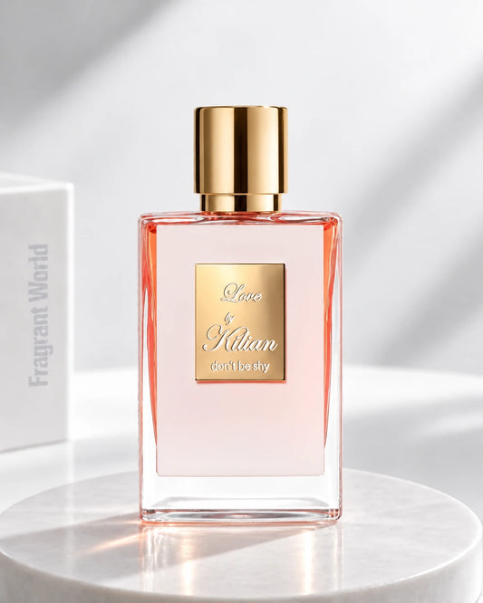 Kilian LOVE (DON'T BE SHY) | Recreate @visual reference 2 exactly as it is but my fragrance instead of the one in it, very naturally.
