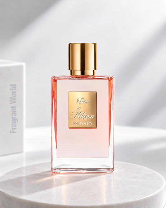 Kilian LOVE (DON'T BE SHY) | Recreate @visual reference 2 exactly as it is but my with my fragrance botlle instead of the one in it, very naturally.