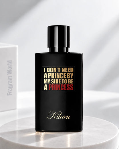 Kilian PRINCESS (I DON'T NEED A  PRINCE BY MY SIDE TO BE A) | Recreate @visual reference 2 exactly as it is but my fragrance instead of the one in it, very naturally.