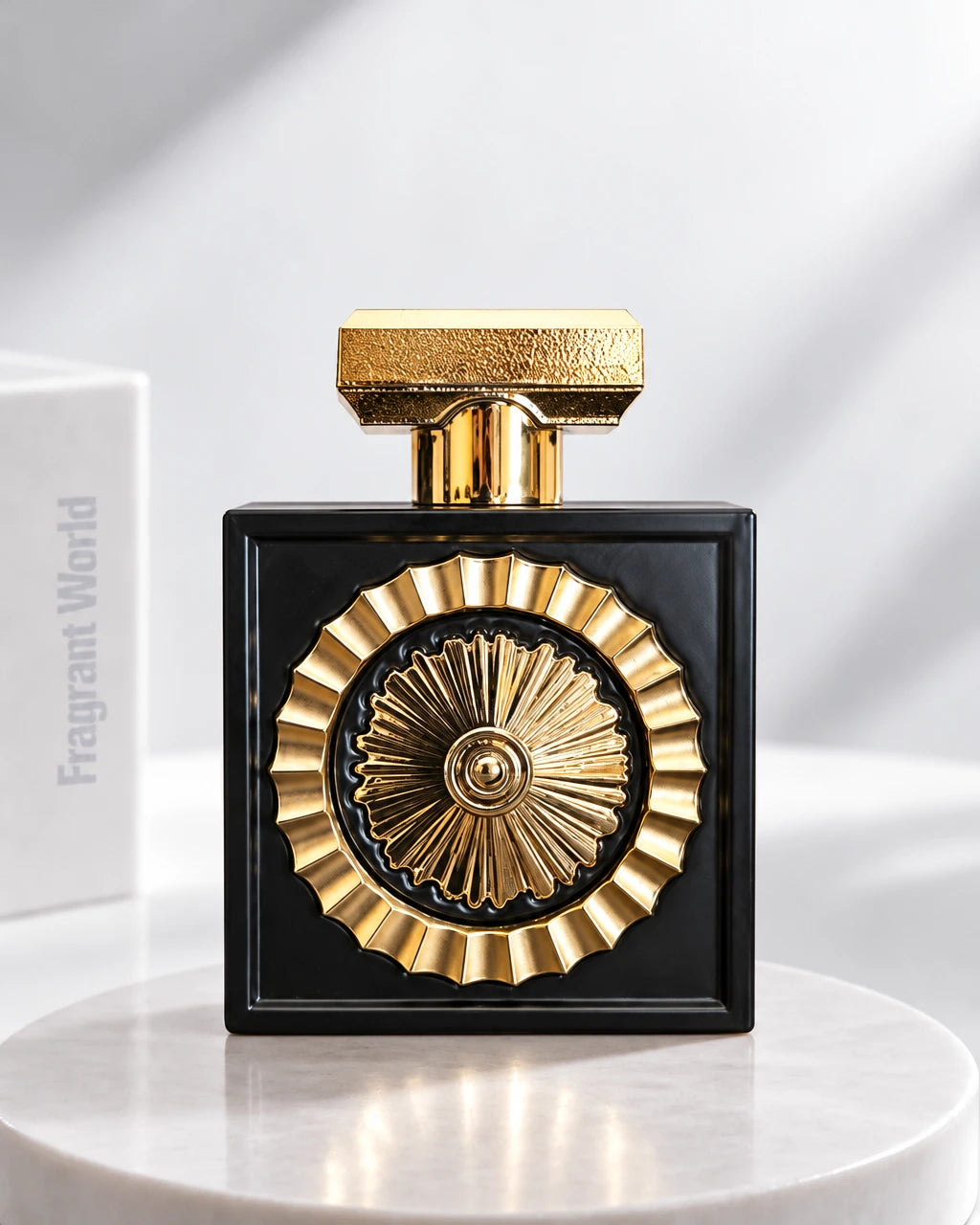 Lattafa Perfumes NEBRAS | Recreate @visual reference 2 exactly as it is but my fragrance instead of the one in it, very naturally.