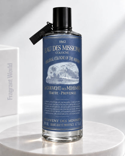 Le Couvents des Minimes Eau des Missions | Recreate @visual reference 2 exactly as it is but my fragrance instead of the one in it, very naturally.