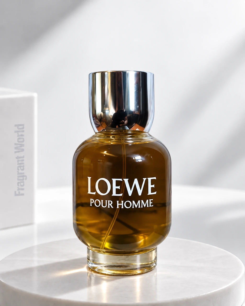 Loewe POUR HOMME | Recreate @visual reference 2 exactly as it is but my fragrance instead of the one in it, very naturally.