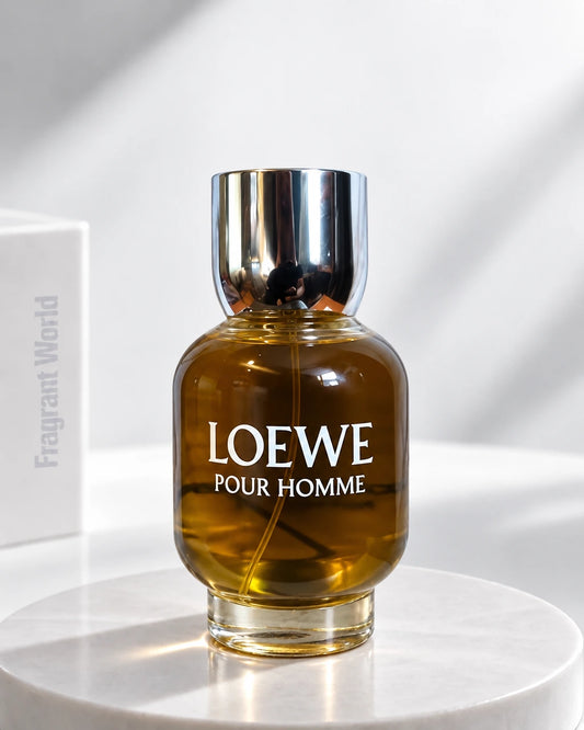 Loewe POUR HOMME | Recreate @visual reference 2 exactly as it is but my fragrance instead of the one in it, very naturally.