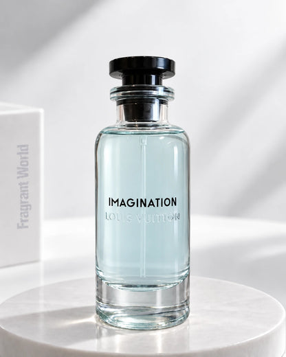 Louis Vuitton IMAGINATION | Recreate @visual reference 2 exactly as it is but my fragrance instead of the one in it, very naturally.