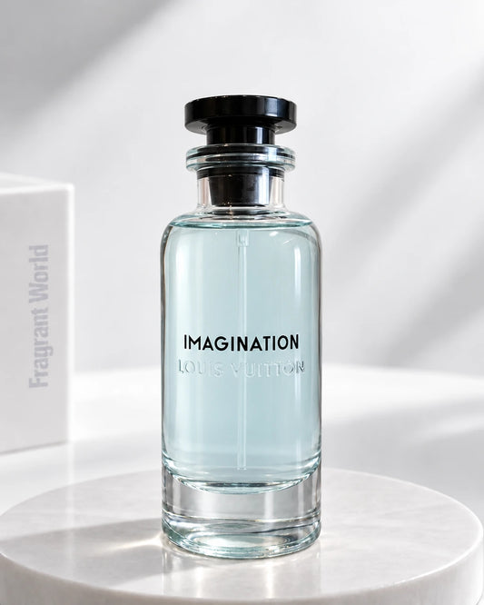 Louis Vuitton IMAGINATION | Recreate @visual reference 2 exactly as it is but my fragrance instead of the one in it, very naturally.