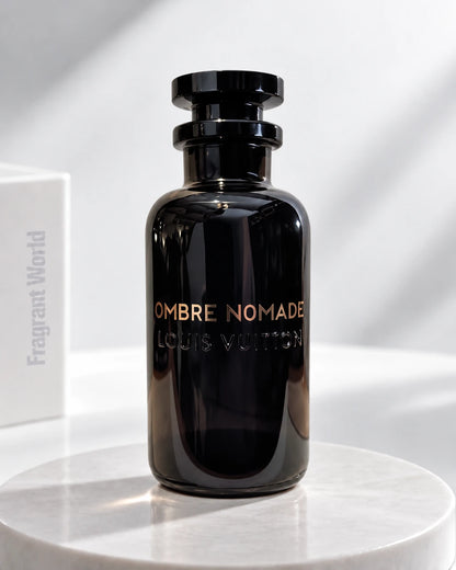 Louis Vuitton OMBRE NOMADE | Recreate @visual reference 2 exactly as it is but my fragrance instead of the one in it, very naturally.
