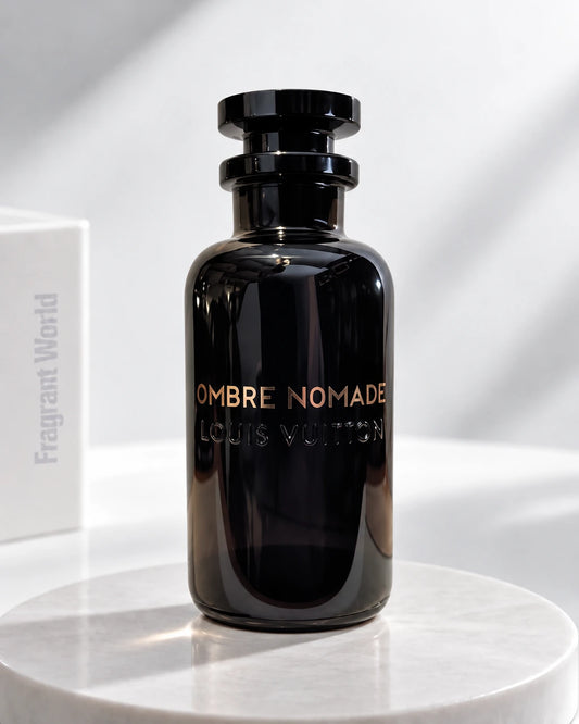 Louis Vuitton OMBRE NOMADE | Recreate @visual reference 2 exactly as it is but my fragrance instead of the one in it, very naturally.