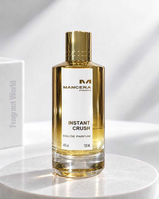 Mancera INSTANT CRUSH | Recreate @visual reference 2 exactly as it is but my fragrance instead of the one in it, very naturally.