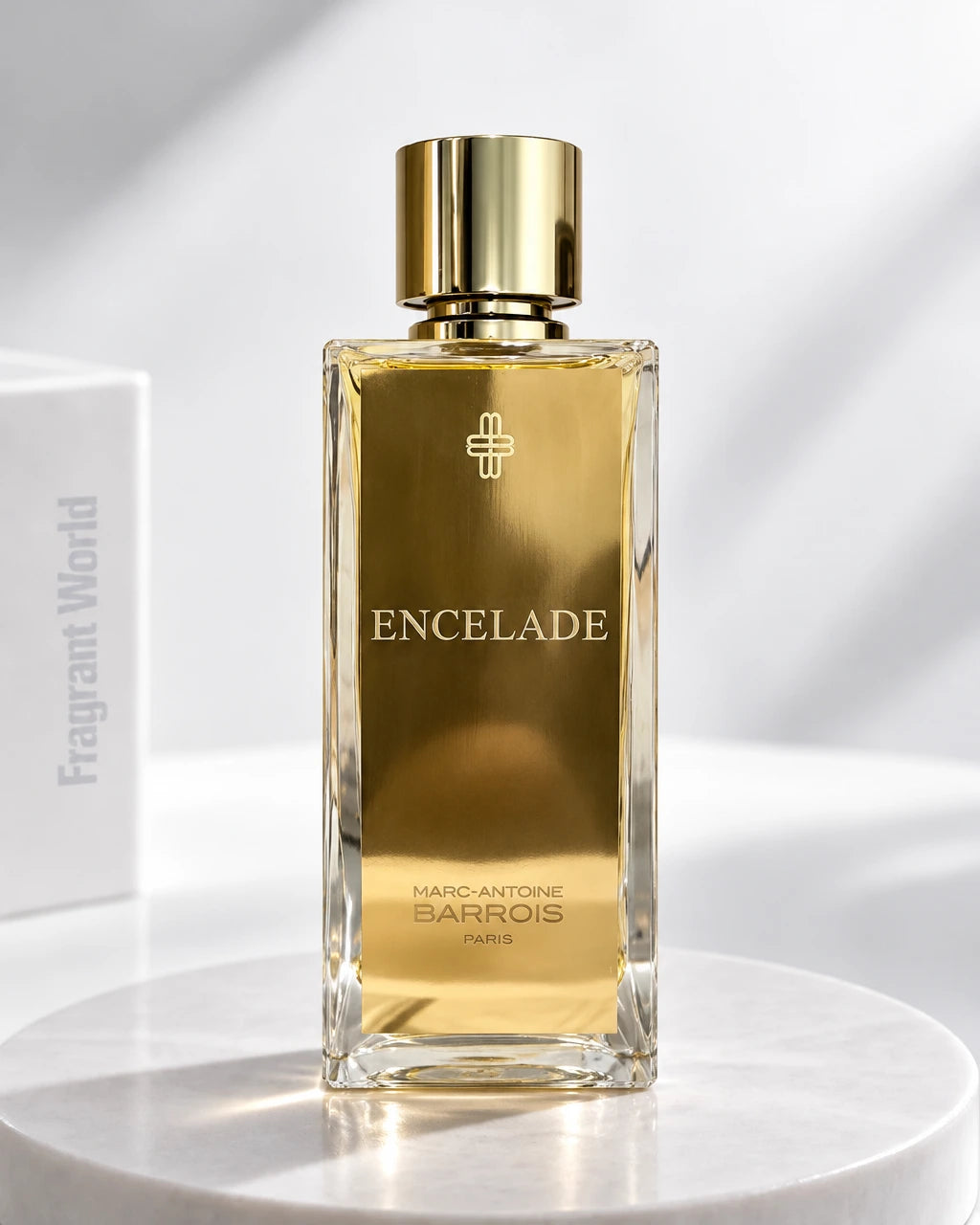 Marc-Antoine Barrois ENCELADE | Recreate @visual reference 2 exactly as it is but my fragrance instead of the one in it, very naturally.