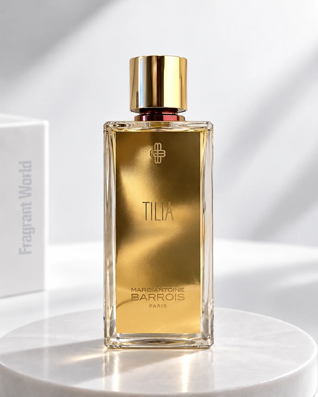 Marc-Antoine Barrois TILIA | Recreate @visual reference 2 exactly as it is but my fragrance instead of the one in it, very naturally.