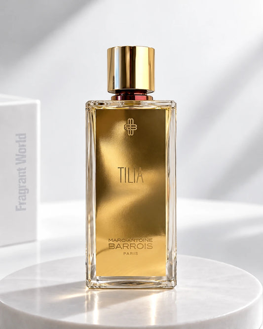 Marc-Antoine Barrois TILIA | Recreate @visual reference 2 exactly as it is but my fragrance instead of the one in it, very naturally.