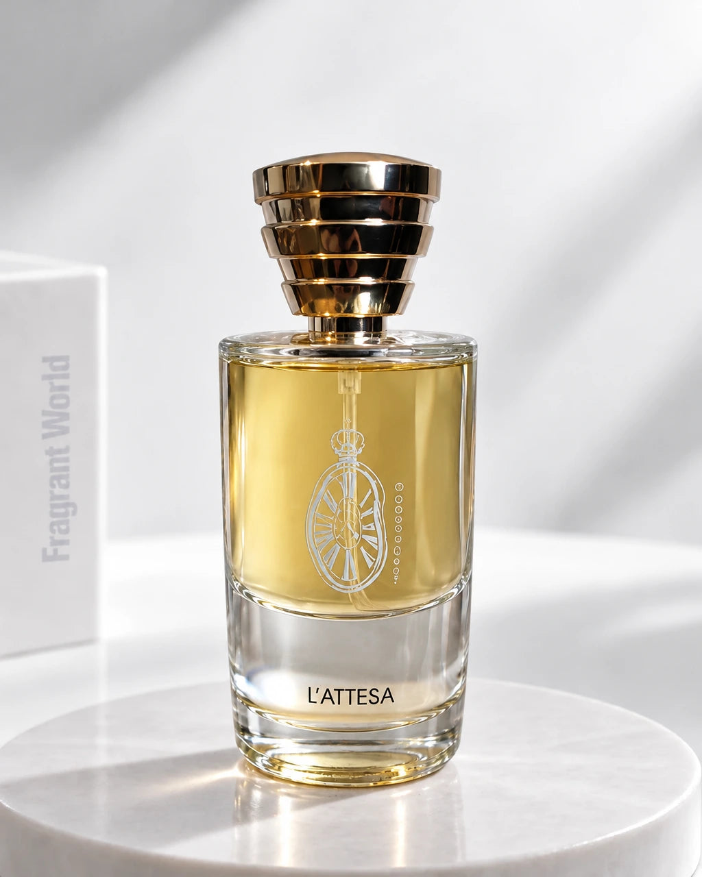 Masque Milano L'ATTESA | Recreate @visual reference 2 exactly as it is but my fragrance instead of the one in it, very naturally.