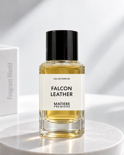 Matiere Premiere FALCON LEATHER | Recreate @visual reference 2 exactly as it is but my fragrance instead of the one in it, very naturally.