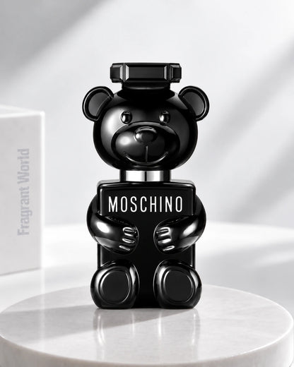 Moschino TOY BOY | Recreate @visual reference 2 exactly as it is but my fragrance instead of the one in it, very naturally.