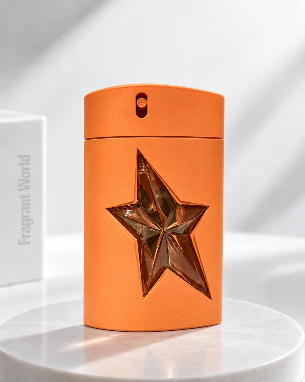 Mugler A*Men Ultra Zest | Recreate @visual reference 2 exactly as it is but my fragrance instead of the one in it, very naturally.