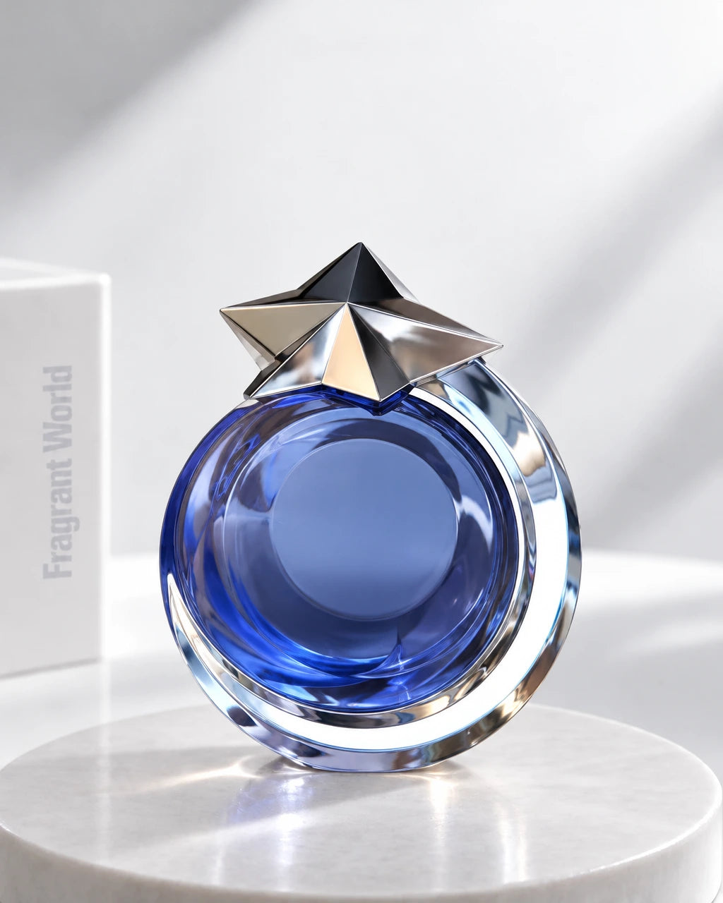 Mugler ANGEL EDT (2011) | Recreate @visual reference 2 exactly as it is but my fragrance instead of the one in it, very naturally.