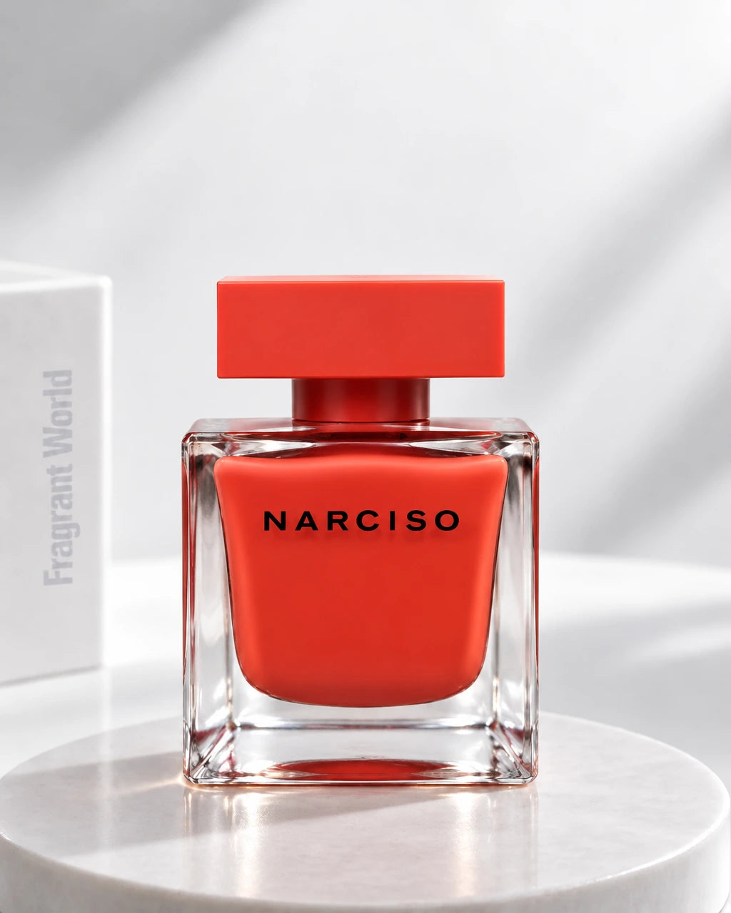 Narciso Rodriguez NARCISO ROUGE | Recreate @visual reference 2 exactly as it is but my fragrance instead of the one in it, very naturally.