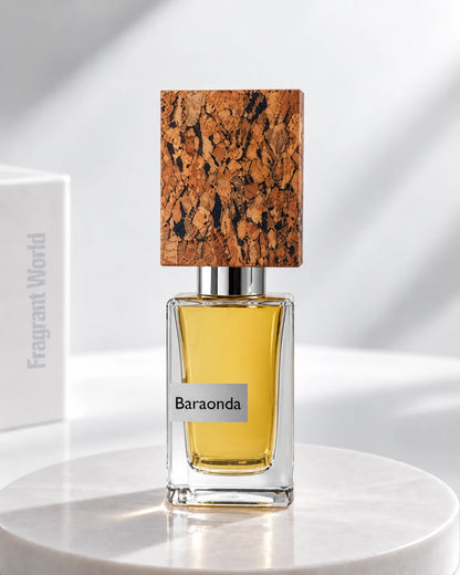 Nasomatto BARAONDA | Recreate @visual reference 2 exactly as it is but my fragrance instead of the one in it, very naturally.