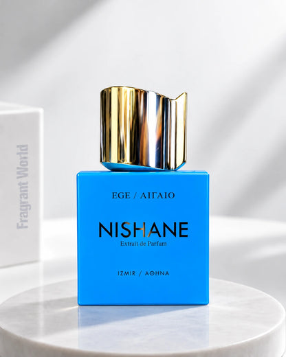 Nishane  EGE / ΑΙΓΑΙΟ | Recreate @visual reference 2 exactly as it is but my fragrance instead of the one in it, very naturally.