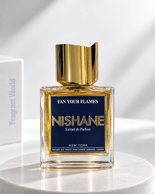 Nishane FAN YOUR FLAMES | Recreate @visual reference 2 exactly as it is but my fragrance instead of the one in it, very naturally.