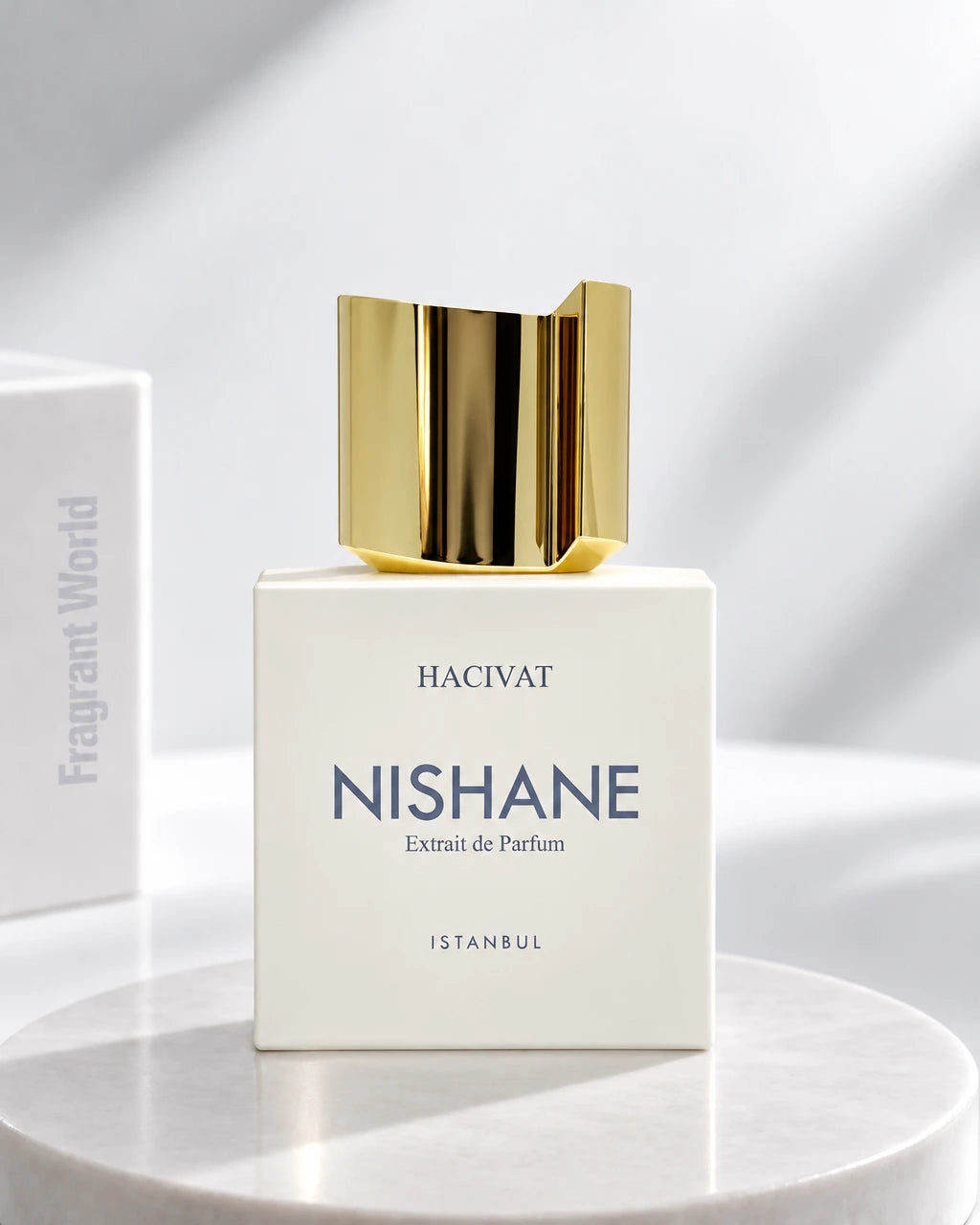 Nishane HACIVAT | Recreate @visual reference 2 exactly as it is but my fragrance instead of the one in it, very naturally.