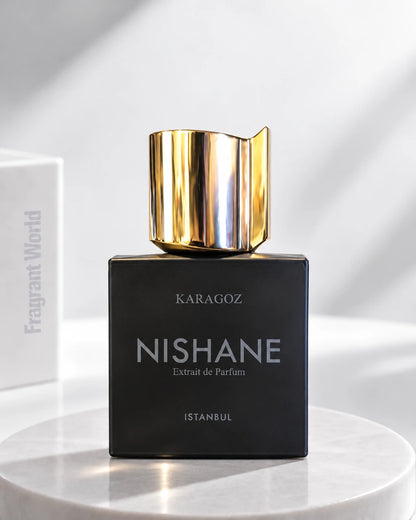 Nishane KARAGOZ | Recreate @visual reference 2 exactly as it is but my fragrance instead of the one in it, very naturally.