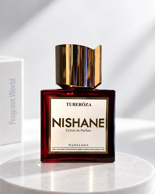 Nishane TUBERÓZA | Recreate @visual reference 2 exactly as it is but my fragrance instead of the one in it, very naturally.
