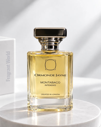 Ormonde Jayne  MONTABACO INTENSIVO | Recreate @visual reference 2 exactly as it is but my fragrance instead of the one in it, very naturally.