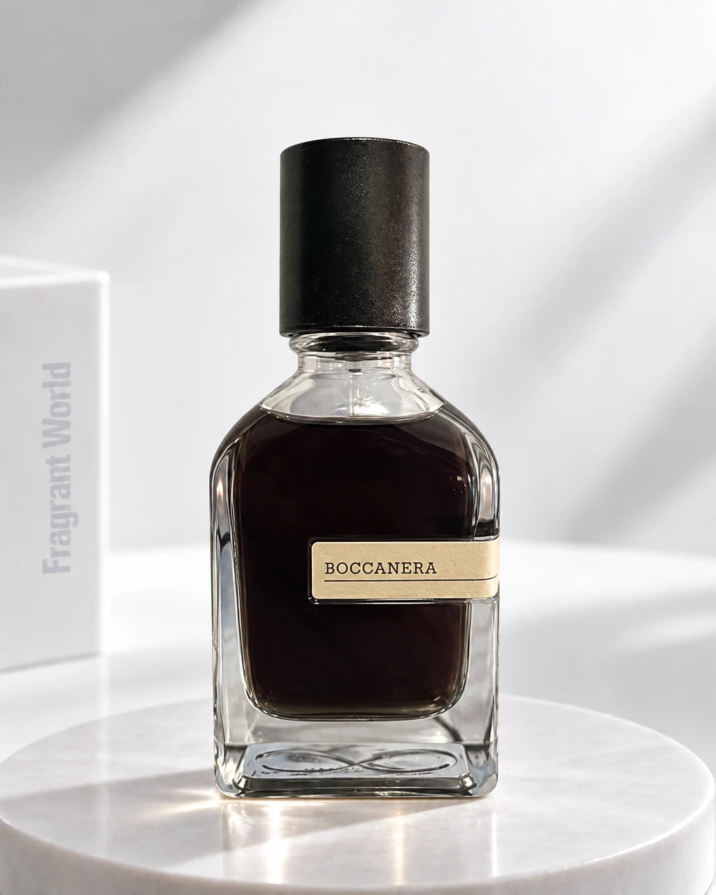 Orto Parisi BOCCANERA | Recreate @visual reference 2 exactly as it is but my fragrance instead of the one in it, very naturally.