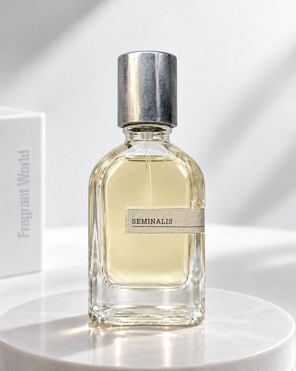 Orto Parisi SEMINALIS | Recreate @visual reference 2 exactly as it is but my fragrance instead of the one in it, very naturally.
