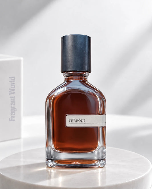 Orto Parisi TERRONI | Recreate @visual reference 2 exactly as it is but my fragrance instead of the one in it, very naturally.