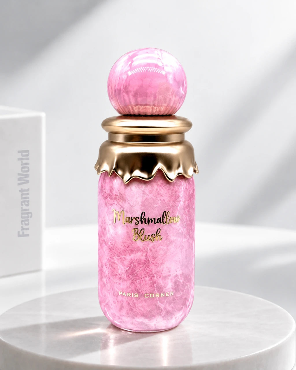 Paris Corner MARSHMALLOW BLUSH | Recreate @visual reference 2 exactly as it is but my fragrance instead of the one in it, very naturally.
