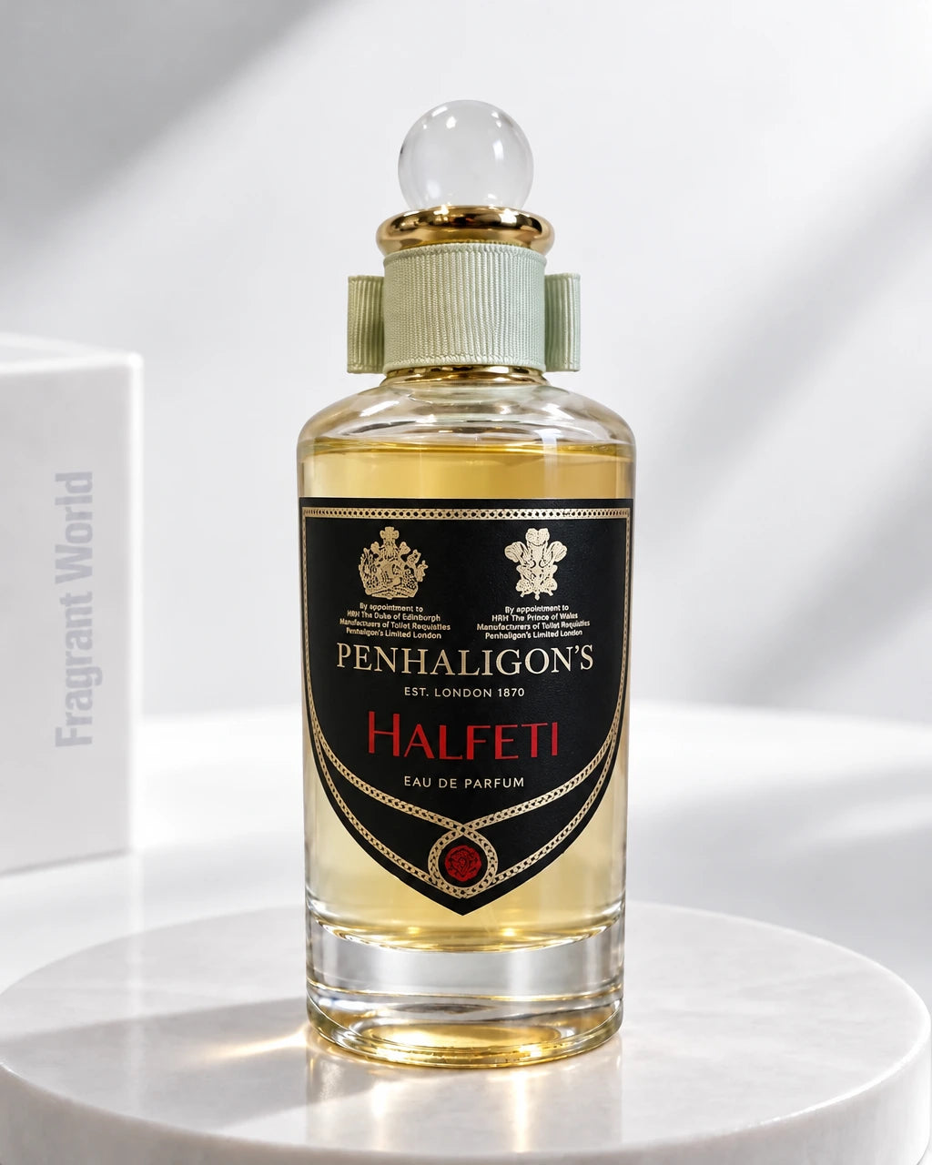 Penhaligon's HALFETI | Recreate @visual reference 2 exactly as it is but my fragrance instead of the one in it, very naturally.