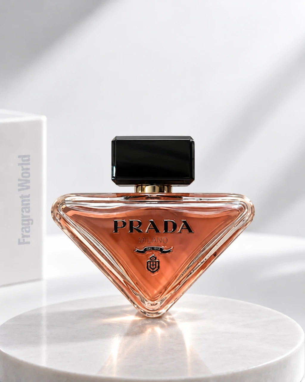 Prada PARADOXE INTENSE | Recreate @visual reference 2 exactly as it is but my fragrance instead of the one in it, very naturally.