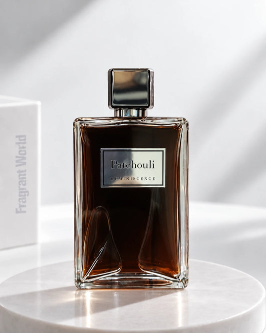 Reminiscence Paris Patchouli | Recreate @visual reference 2 exactly as it is but my fragrance instead of the one in it, very naturally.