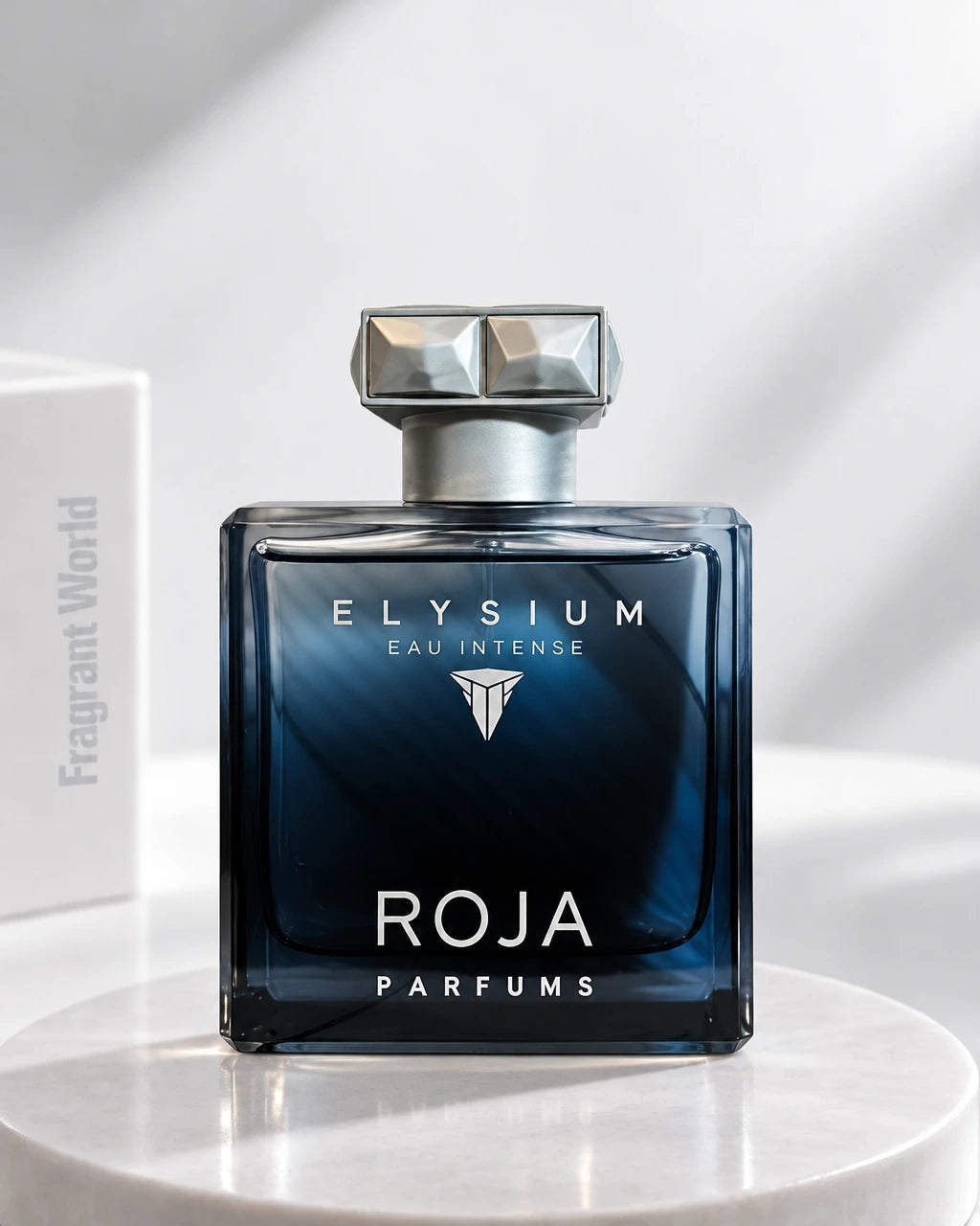 Roja Dove ELYSIUM PARFUM EAU INTENSE | Recreate @visual reference 2 exactly as it is but my fragrance instead of the one in it, very naturally.