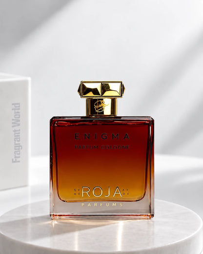 Roja Dove ENIGMA PARFUM COLOGNE | Recreate @visual reference 2 exactly as it is but my fragrance instead of the one in it, very naturally.