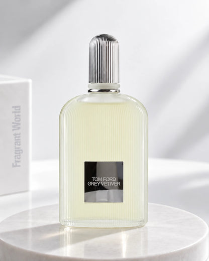Tom Ford GREY VETIVER EDP | Recreate @visual reference 2 exactly as it is but my fragrance instead of the one in it, very naturally.