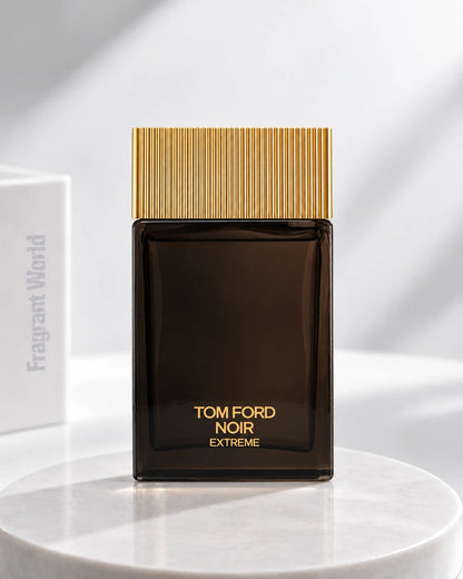 Tom Ford NOIR EXTREME EDP | Recreate @visual reference 2 exactly as it is but my fragrance instead of the one in it, very naturally.