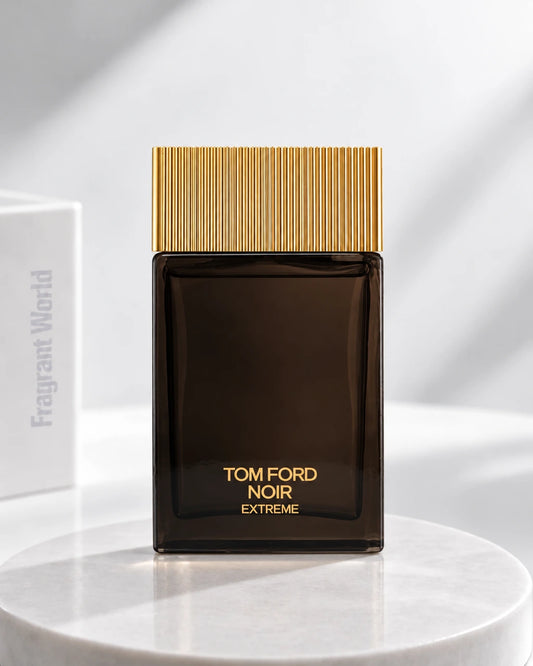 Tom Ford NOIR EXTREME EDP | Recreate @visual reference 2 exactly as it is but my fragrance instead of the one in it, very naturally.