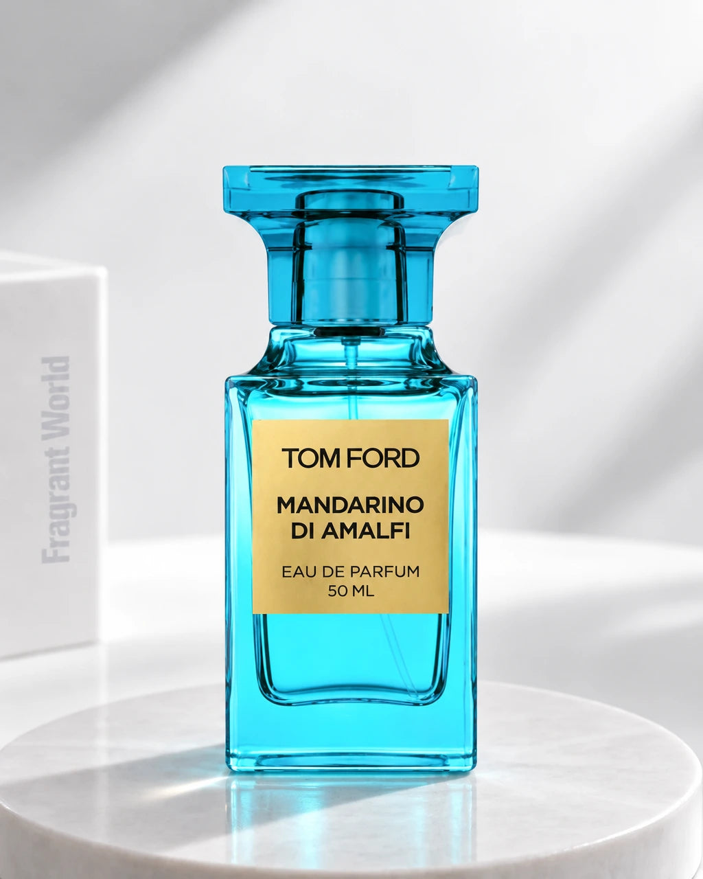Tom Ford 'Private Blend' MANDARINO DI AMALFI | Recreate @visual reference 2 exactly as it is but my fragrance instead of the one in it, very naturally.
