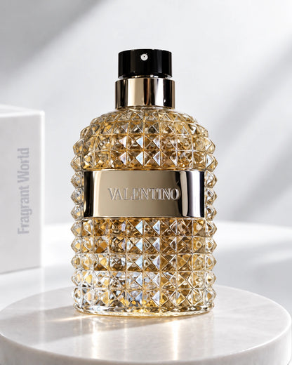 Valentino UOMO ACQUA | Recreate @visual reference 2 exactly as it is but my fragrance instead of the one in it, very naturally.