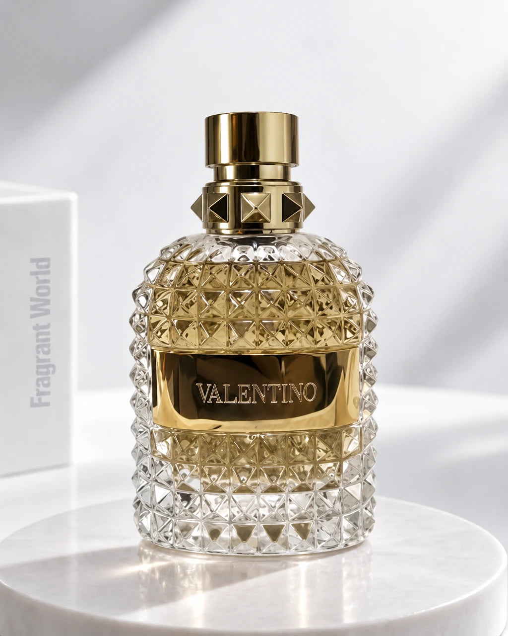 Valentino UOMO EDT | Recreate @visual reference 2 exactly as it is but my fragrance instead of the one in it, very naturally.