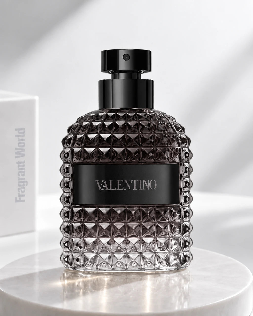 Valentino UOMO INTENSE | Recreate @visual reference 2 exactly as it is but my fragrance instead of the one in it, very naturally.