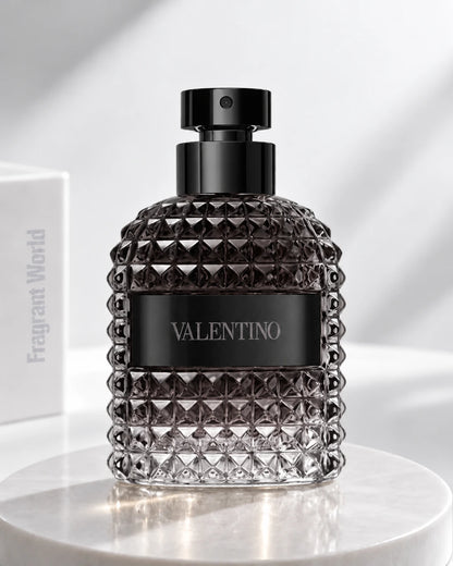 Valentino UOMO INTENSE | Recreate @visual reference 2 exactly as it is but my fragrance instead of the one in it, very naturally.
