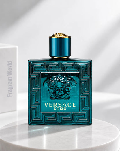 Versace EROS EDT | Recreate @visual reference 2 exactly as it is but my fragrance instead of the one in it, very naturally.