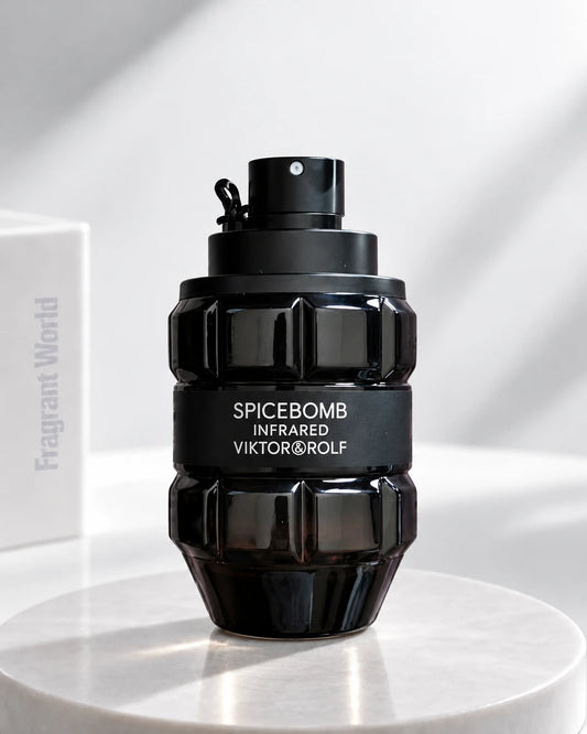 Viktor & Rolf SPICEBOMB INFRARED EDT | Recreate @visual reference 2 exactly as it is but my fragrance instead of the one in it, very naturally.