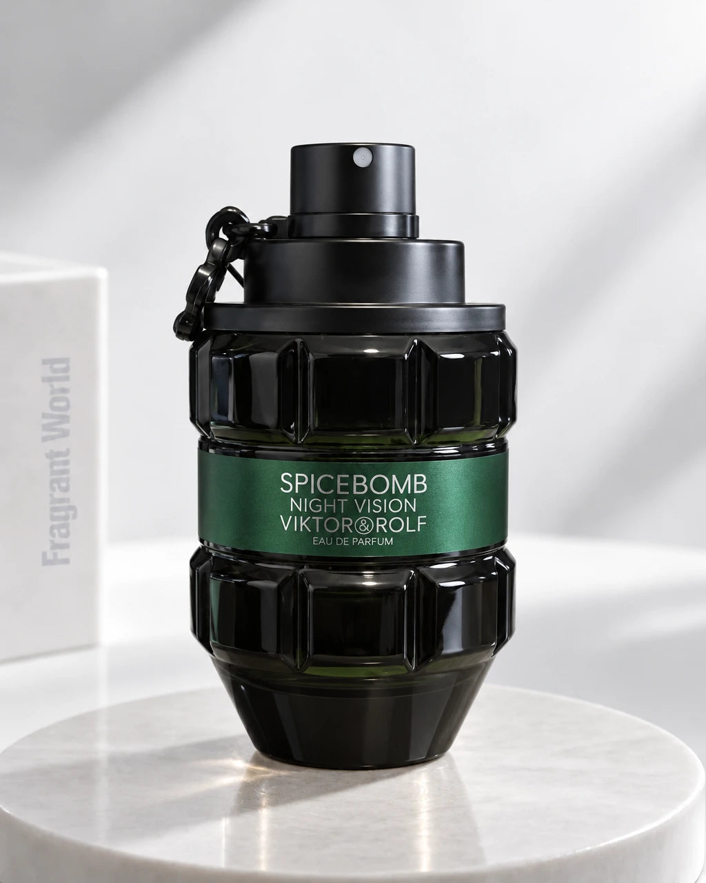 Viktor & Rolf SPICEBOMB NIGHT VISION EDP | Recreate @visual reference 2 exactly as it is but my fragrance instead of the one in it, very naturally.