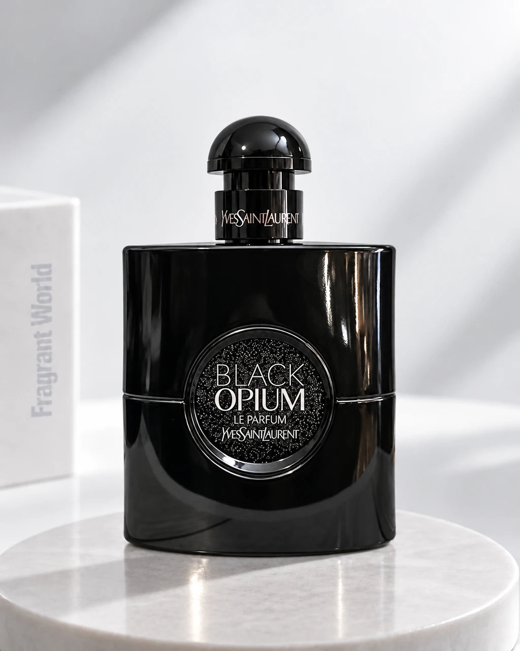 YSL BLACK OPIUM LE PARFUM | Recreate @visual reference 2 exactly as it is but my fragrance instead of the one in it, very naturally.